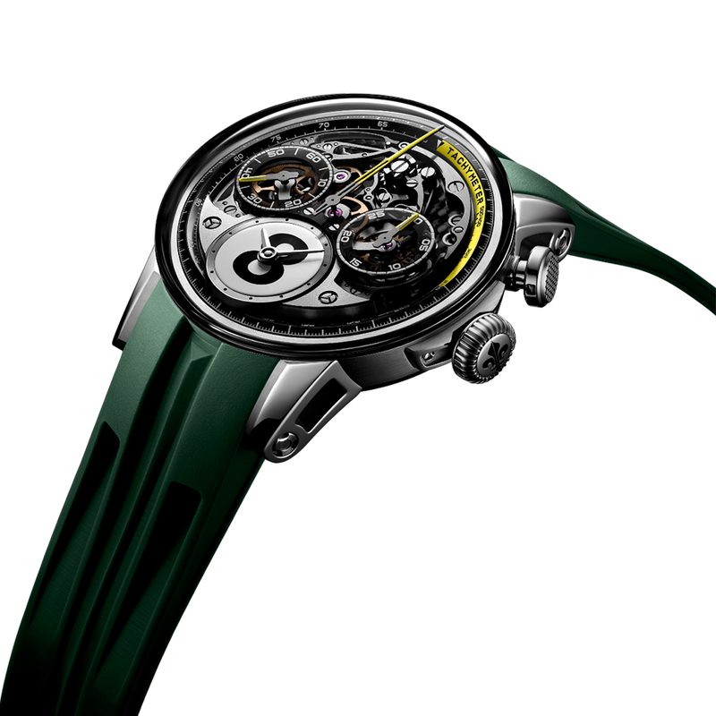 Louis Moinet Time To Race Green 40.70MM Louis Moinet