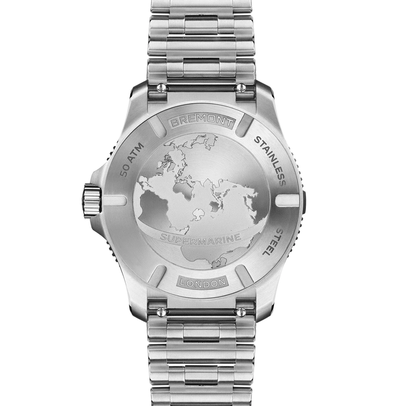 Bremont Supermarine 500m Automatic Divers 43mm Watch SM43-DT-SS-BK-B