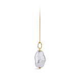 South Sea Keshi Pearl Pendant in 18ct Yellow Gold Hardy Brothers Jewellers