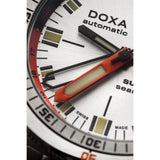 DOXA SUB 250T GMT Searambler Automatic 42.50mm Watch 855.10.021.20 - close up of silver dial