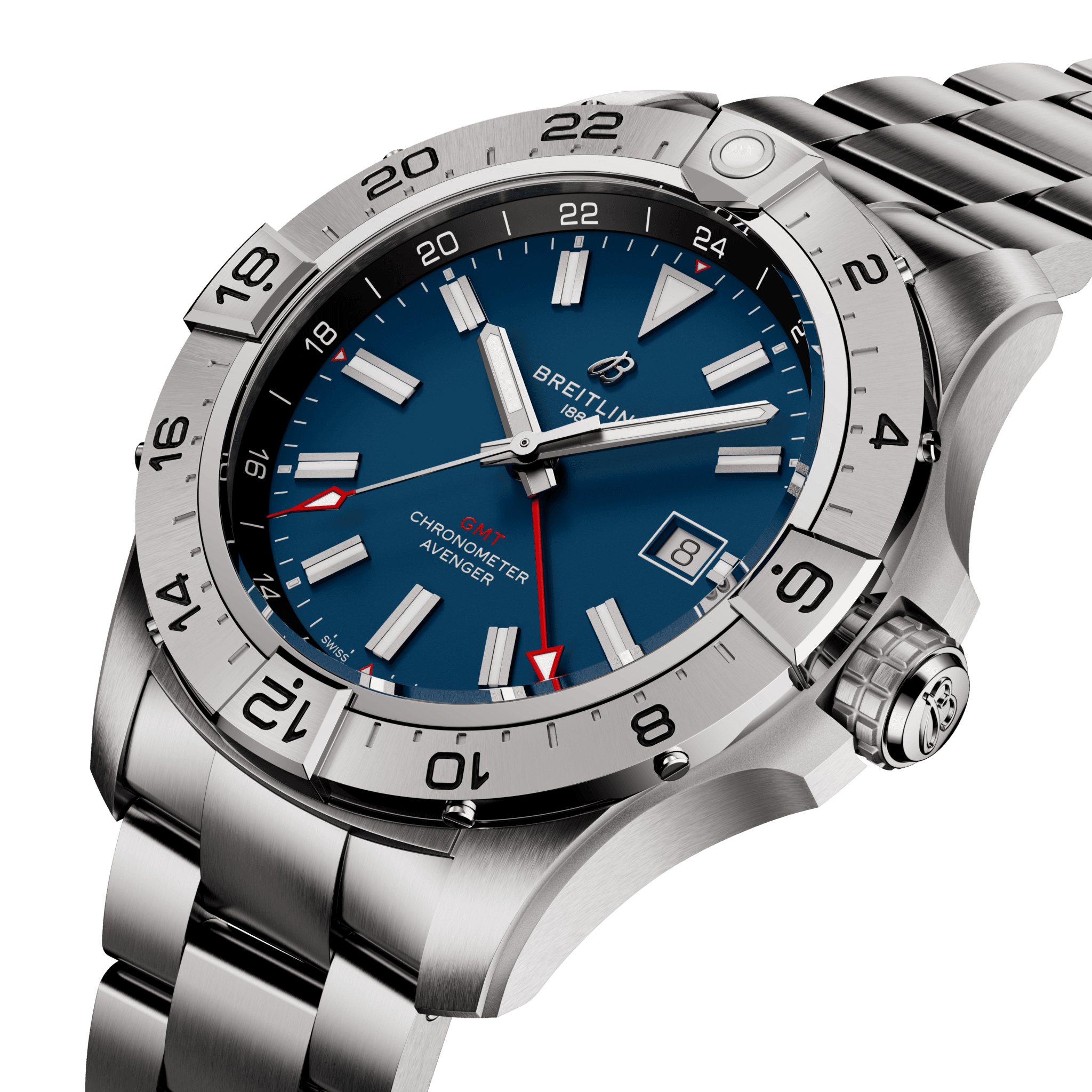 Breitling Avenger Automatic GMT 44mm Watch A32320101C1A1