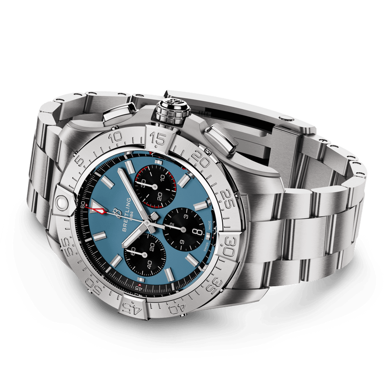 Breitling Avenger B01 Chronograph Stainless Steel Blue 44.00MM Breitling