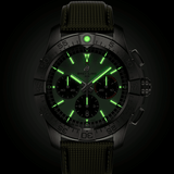 Breitling Avenger B01 Chronograph Stainless Steel Green 44.00MM Breitling