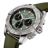 Breitling Avenger B01 Chronograph Stainless Steel Green 44.00MM Breitling