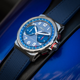 Hardy Brothers Jewellers Angelus Titanium Blue Watch 0CDZF.U01A.K009H