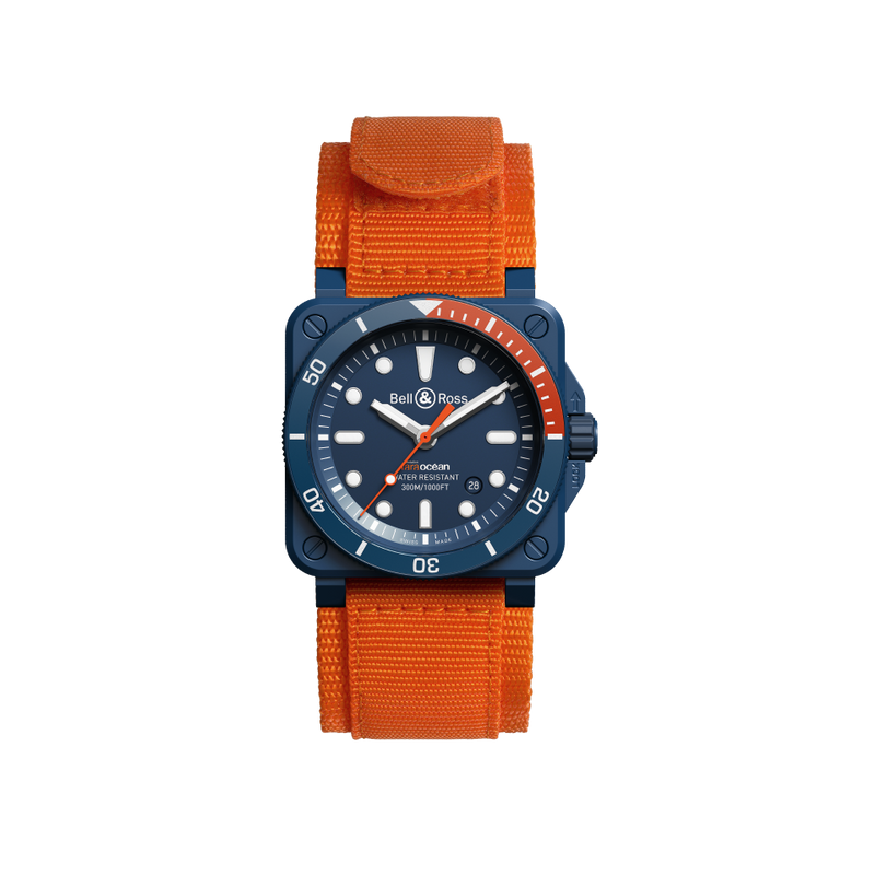Bell & Ross BR 03-92 Diver Tara BR0392-D-TR-CE/SRB Hardy Brothers Jewellers
