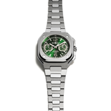 Bell & Ross BR 05 Chrono Green Steel 42.00mm Hardy Brothers Jewellers