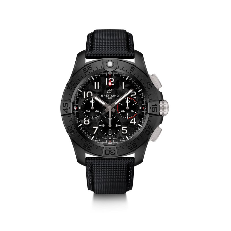 Breitling Avenger B01 Chronograph Night Mission Black Carbon 44.00MM SB0147101B1X1