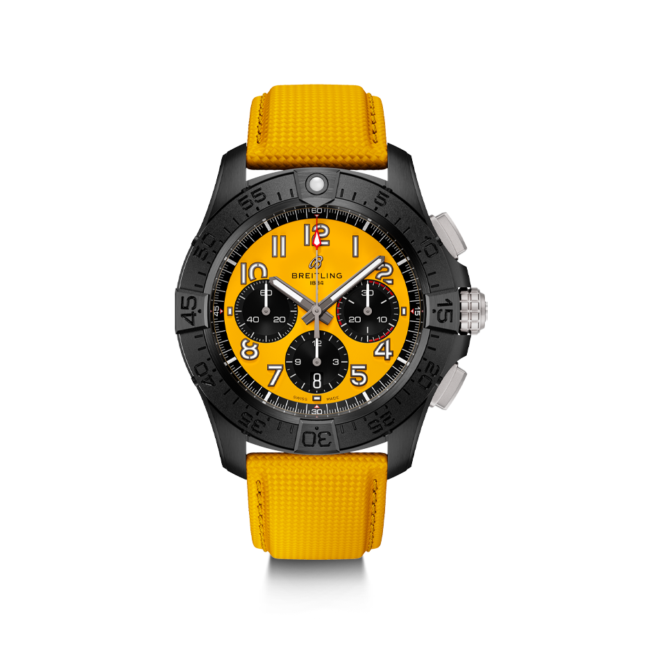 Breitling Avenger B01 Chronograph Night Mission 44mm Watch SB0147101I1X1