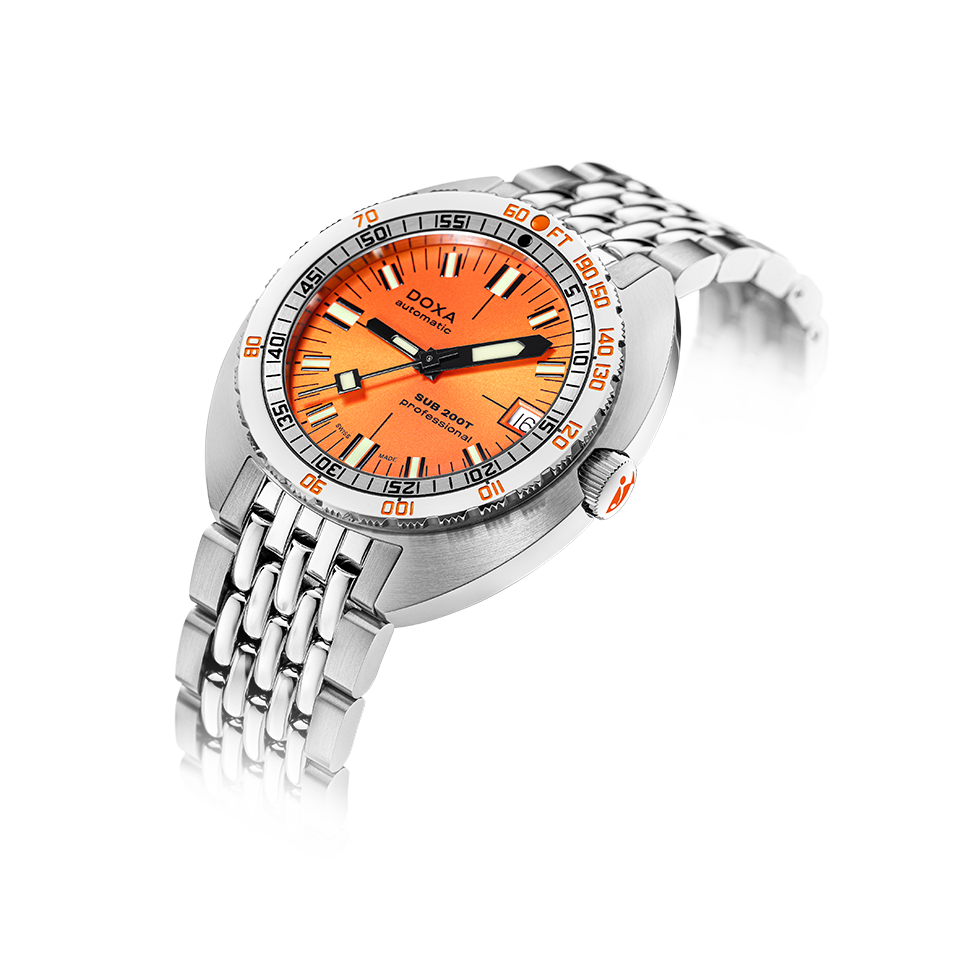 DOXA SUB 200T Professional Stainless Steel Bracelet 804.10.351S.10