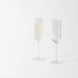 Richard Brendon Fluted Champagne Single Flute