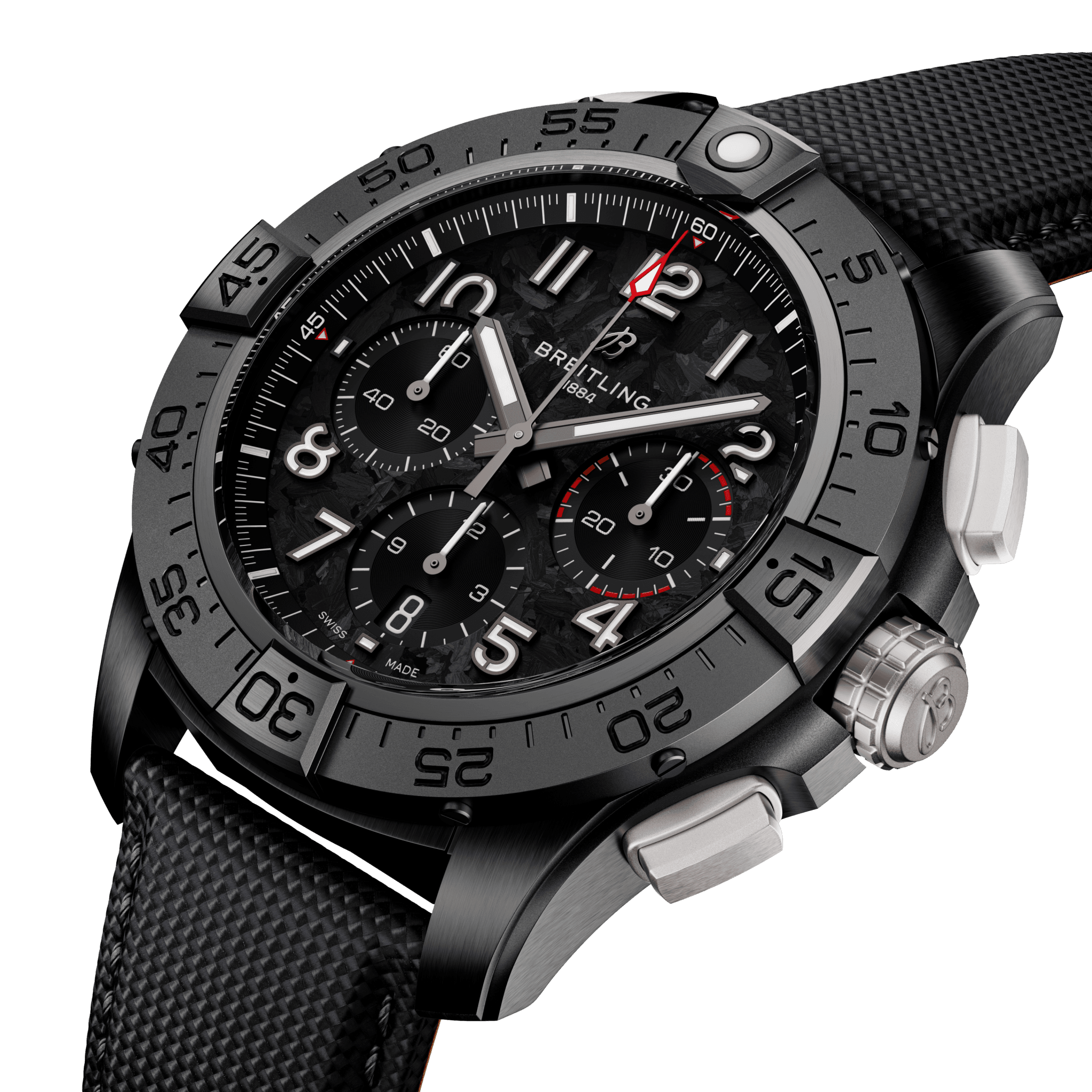 Breitling Avenger B01 Chronograph Night Mission 44mm Watch SB0147101B1X1