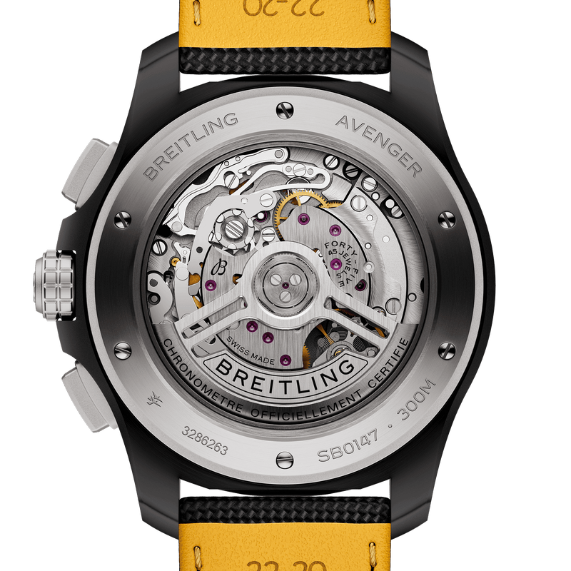 Breitling Avenger B01 Chronograph Night Mission Yellow Ceramic 44.00MM Breitling