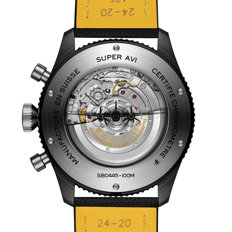 Breitling Classic AVI B04 Chronograph GMT 46 Mosquito Night Fighter SB04451A1B1X1 Hardy Brothers Jewellers