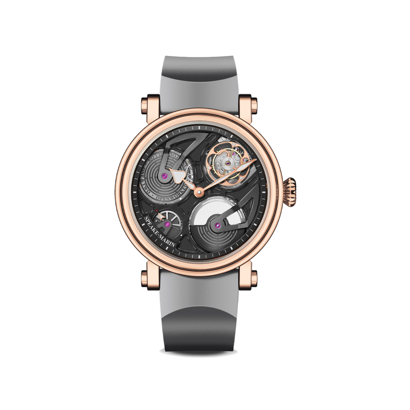 Speake Marin Openworked Tourbillon Red Gold 42MM