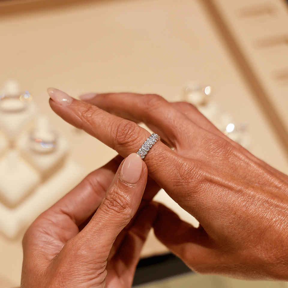 0.63 Carat Diamond Vera Ring in 14ct White Gold
