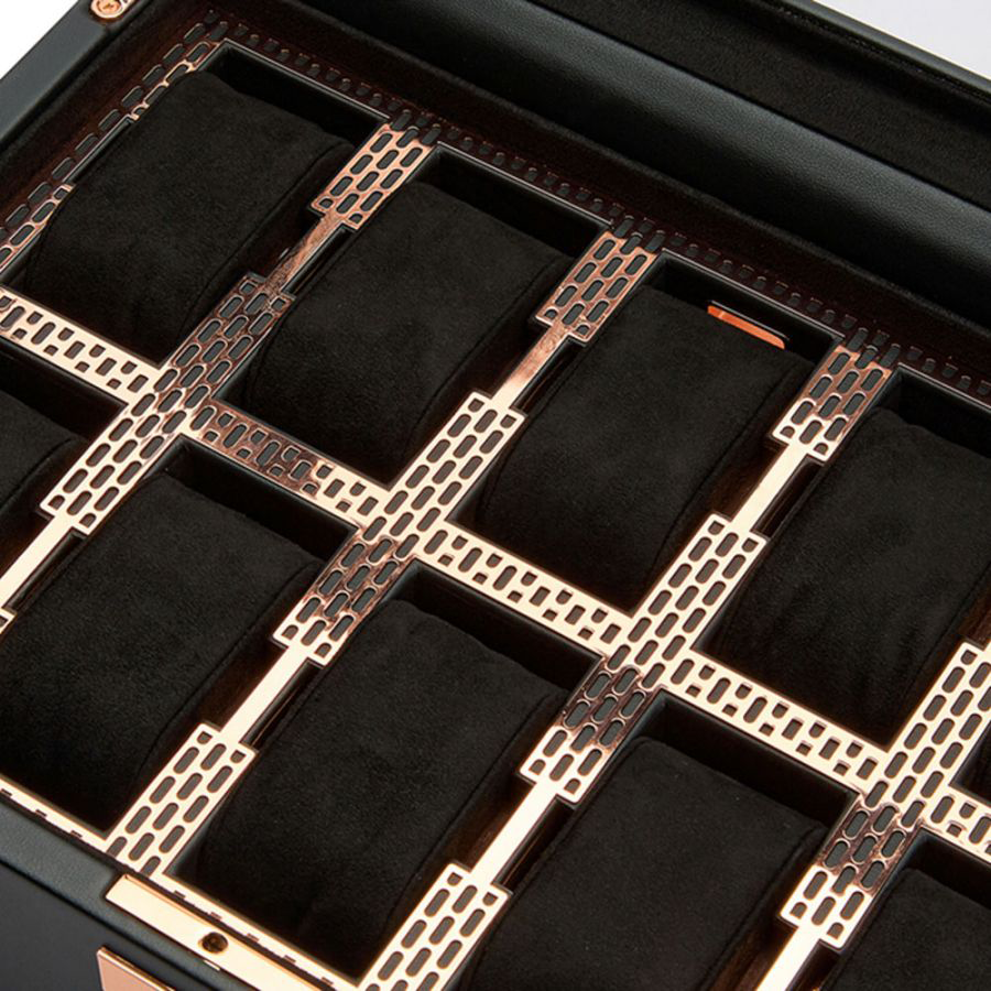 WOLF Axis 10 Piece Watch Box – Hardy Brothers Jewellers