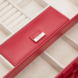 WOLF Caroline Medium Jewellery Case Red