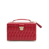 WOLF Caroline Medium Jewellery Case Red