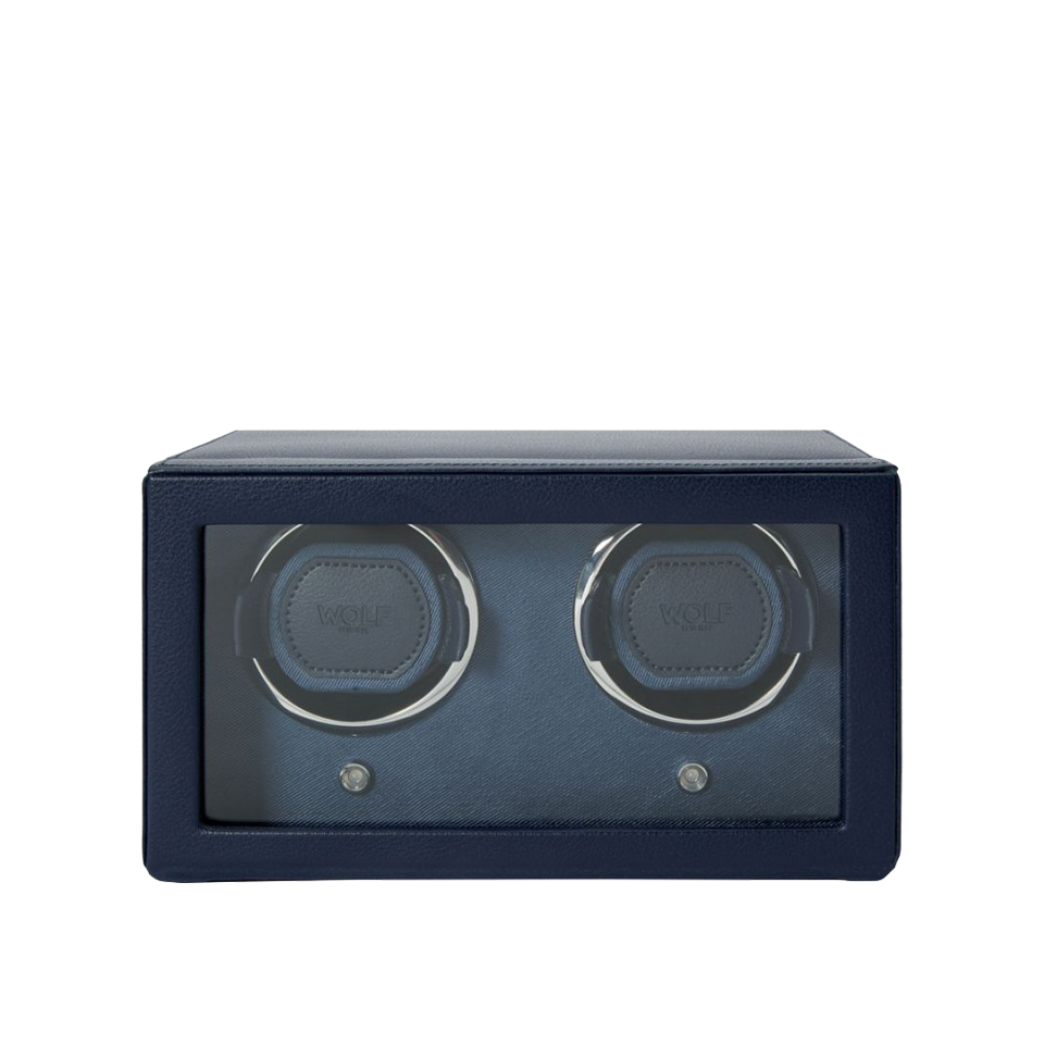 WOLF Cub Double Watch Winder with Cover