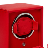 WOLF Cub Single Watch Winder with Cover Tutti Frutti Red