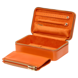 WOLF Maria Medium Jewellery Zip Case Orange