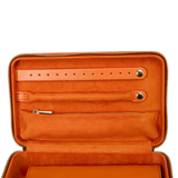WOLF Maria Medium Jewellery Zip Case Orange