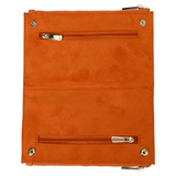 WOLF Maria Medium Jewellery Zip Case Orange