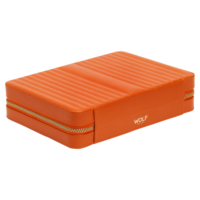 WOLF Maria Large Zip Case Orange