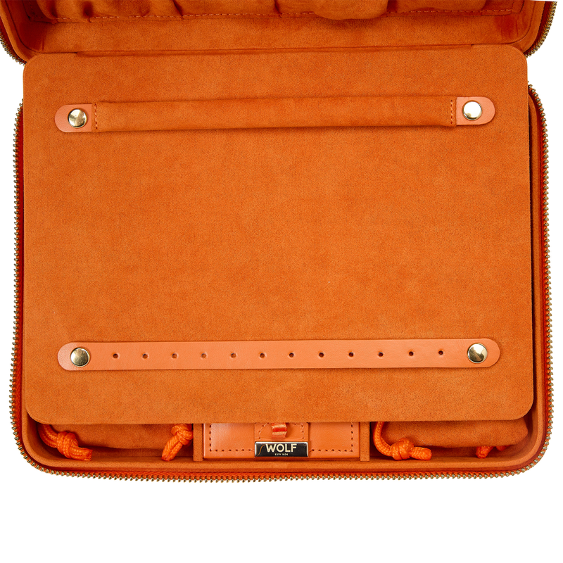 WOLF Maria Large Zip Case Orange