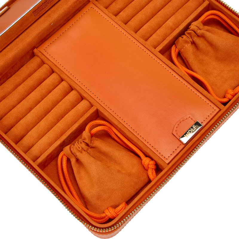 WOLF Maria Large Zip Case Orange