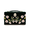WOLF Zoe Medium Forest Green Jewellery Box