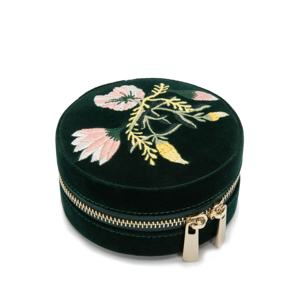 WOLF Zoe Round Forest Green Travel Round