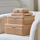WOLF Bella Medium Jewellery Box Mocha