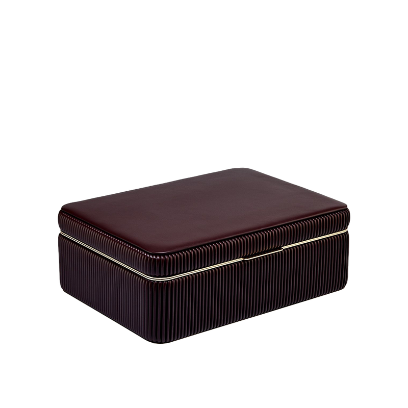 WOLF Bella Large Jewellery Box Bordeaux