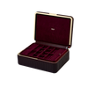 WOLF Bella Large Jewellery Box Bordeaux