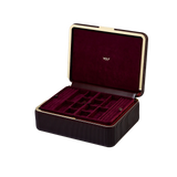 WOLF Bella Large Jewellery Box Bordeaux