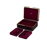 WOLF Bella Large Jewellery Box Bordeaux