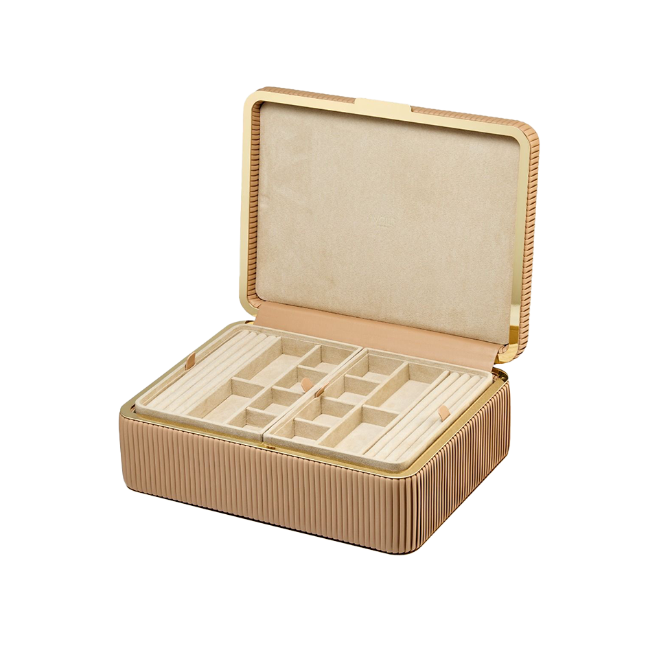 WOLF Bella Large Jewellery Box Mocha