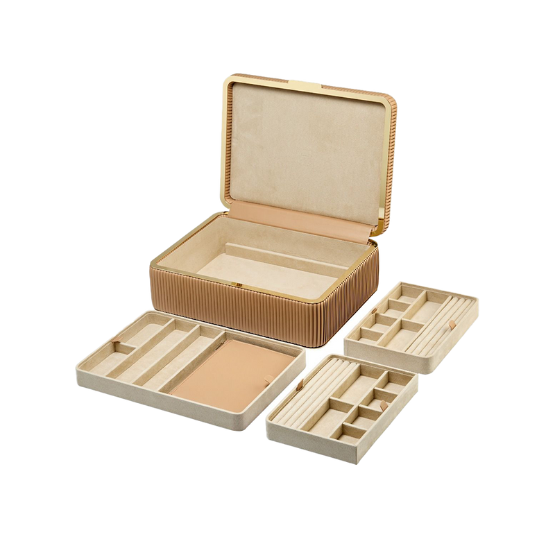WOLF Bella Large Jewellery Box Mocha
