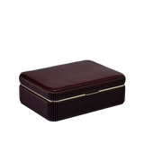 WOLF Bella Medium Jewellery Box Bordeaux