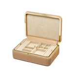 WOLF Bella Medium Jewellery Box Mocha