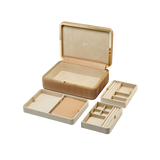 WOLF Bella Medium Jewellery Box Mocha