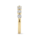 0.70 Carat Floating Diamond Wedding Ring in 18ct Yellow Gold Hardy Brothers Jewellers
