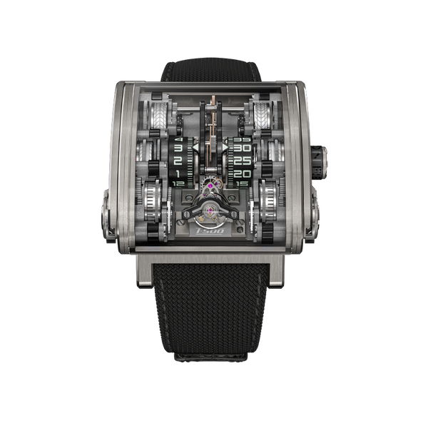 Rebellion T-500 Black Titanum 43MM Hardy Brothers Jewellers