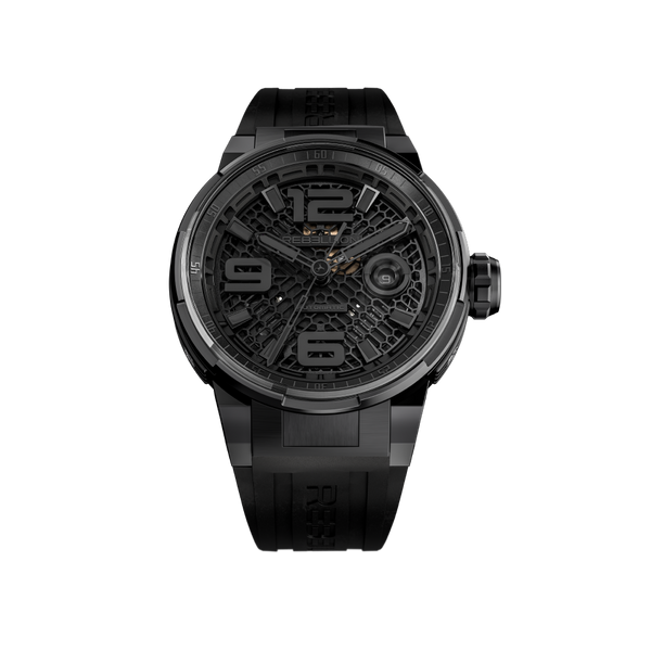 Rebellion Predator 2.0 3 Hands Black DLC Titanium REB.PR2.3HD.TI.BK.01 Hardy Brothers Jewellers