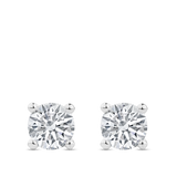 Quintessential 1.00 Carat Diamond Stud Earrings in 18ct White Gold Hardy Brothers Jewellers