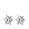 Quintessential 1.40 Carat Diamond Stud Earrings in 18ct White Gold Hardy Brothers Jewellers