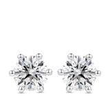 Quintessential 2.00 Carat Diamond Stud Earrings in 18ct White Gold Hardy Brothers Jewellers