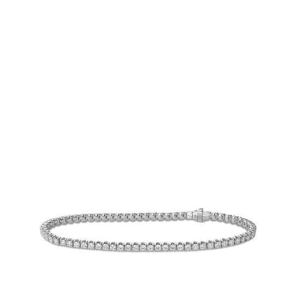3.04 Carat Diamond Tennis Bracelet in 18ct White Gold Hardy Brothers Jewellers